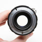 Nikon Nikkor-Q 135mm f3.5 Non-AI Portrait lens, caps, clean and sharp