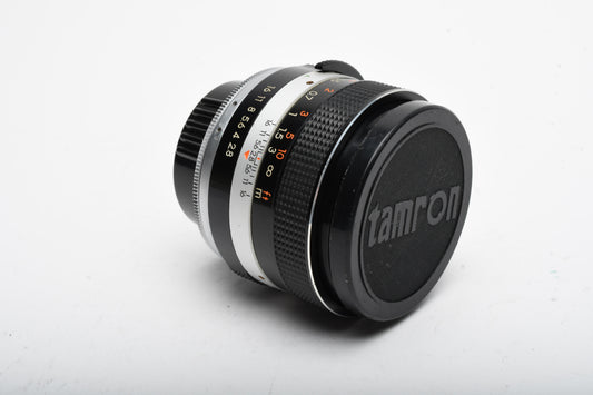 Tamron 28mm F2.8 MF Lens for Nikon F Mount, Nice & Clean, Caps+ 1A