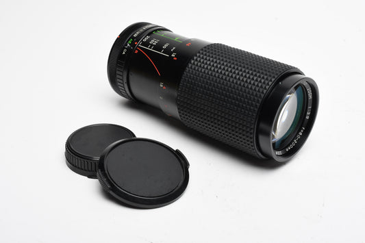JCPenney MF 80-200mm 3.9 zoom for Canon FD, Good!