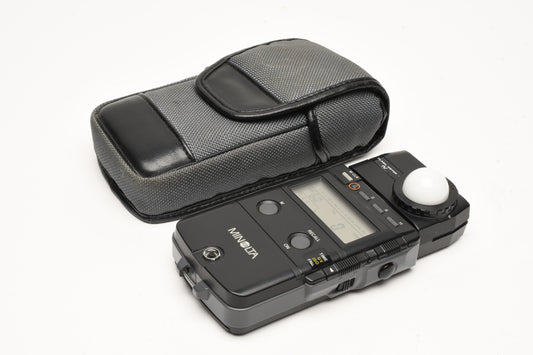 Minolta Flashmeter IV in case, fully tested, works great, Accurate