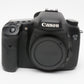 Canon EOS 7D 18MP DSLR body w/2batts, Charger, Eyecup, 32Gb CF, 14K Acts!