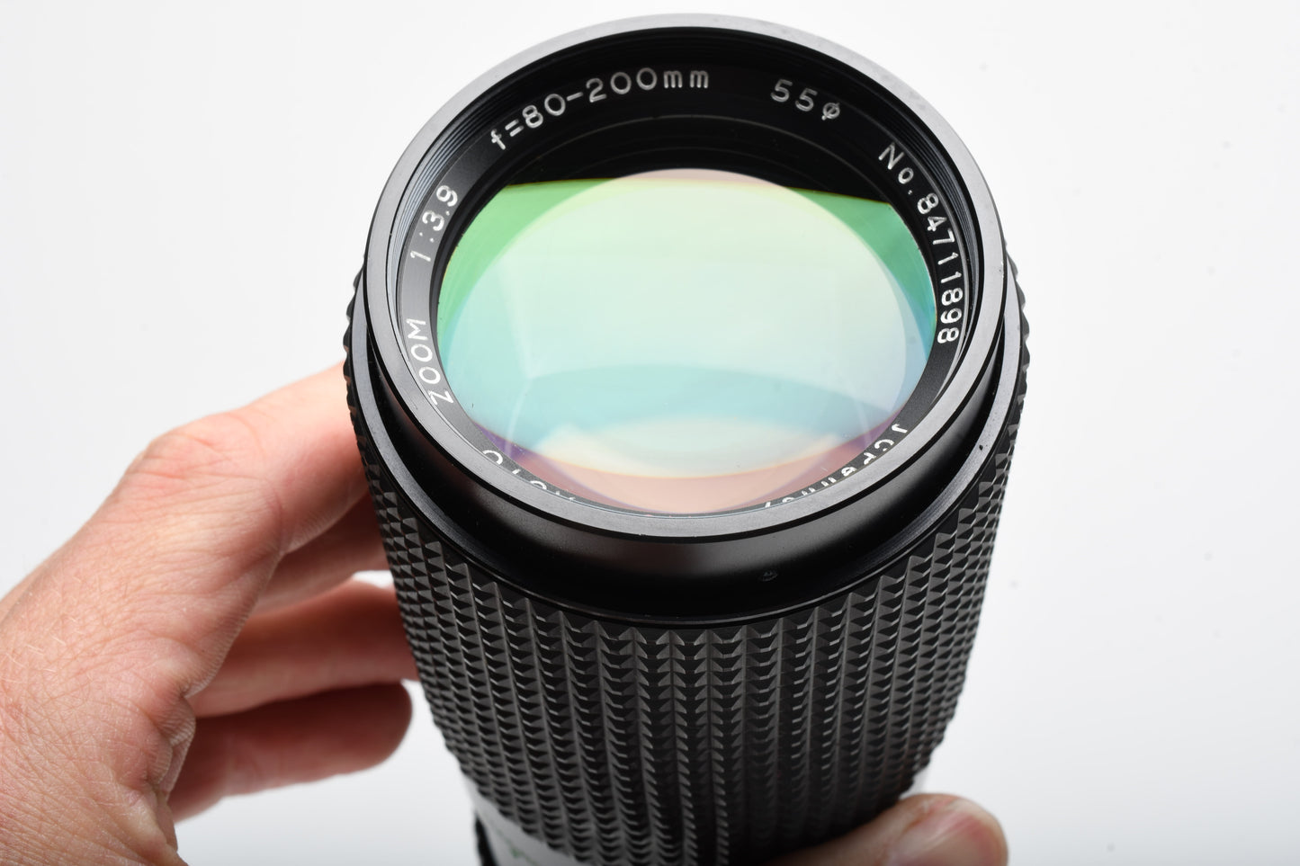 JCPenney MF 80-200mm 3.9 zoom for Canon FD, Good!