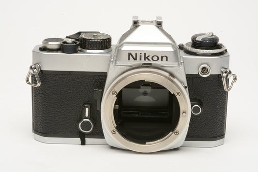 Chrome, Film, 35mm SLR, Camera Body, Nikon