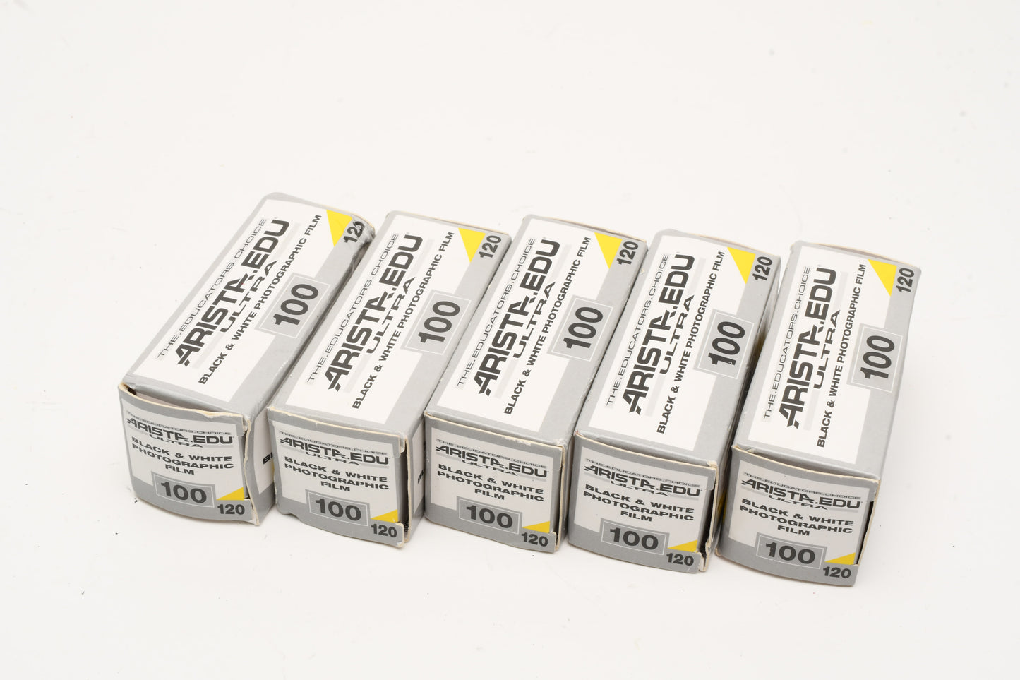 5X Rolls B&W 120 film Arista EDU 100ASA Expired 10/2018