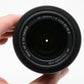 Nikon AF-S Nikkor 55-200mm f4-5.6GII ED VR DX zoom lens, caps+manual