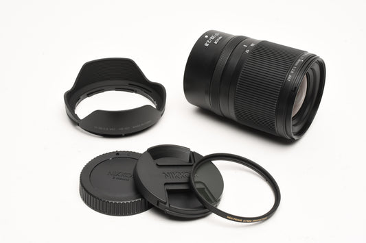 Nikon Nikkor Z 17-28mm f2.8 Zoom lens, Hood, caps, Mint- USA Version