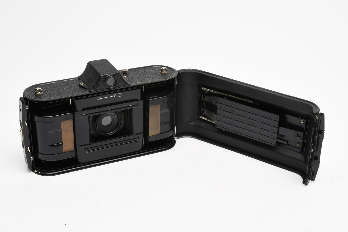 Agfa Ansco Memo 35mm Camera w/Memar f5.6 Lens, 2X Film Cassettes, Vintage, Works!