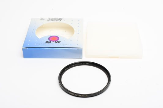 B+W 72mm 010 UV 1x MRC filter in jewel case, Clean glass 70243