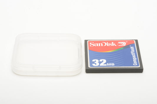 2X Sandisk 32MB CF cards in jewel cases