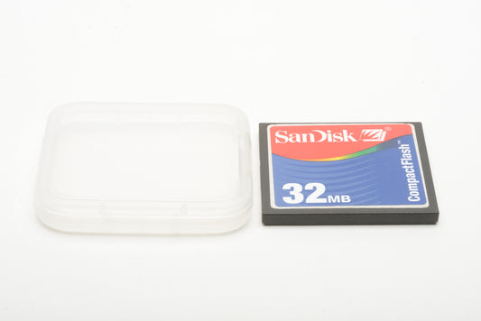 Sandisk 32MB CF card in jewel case