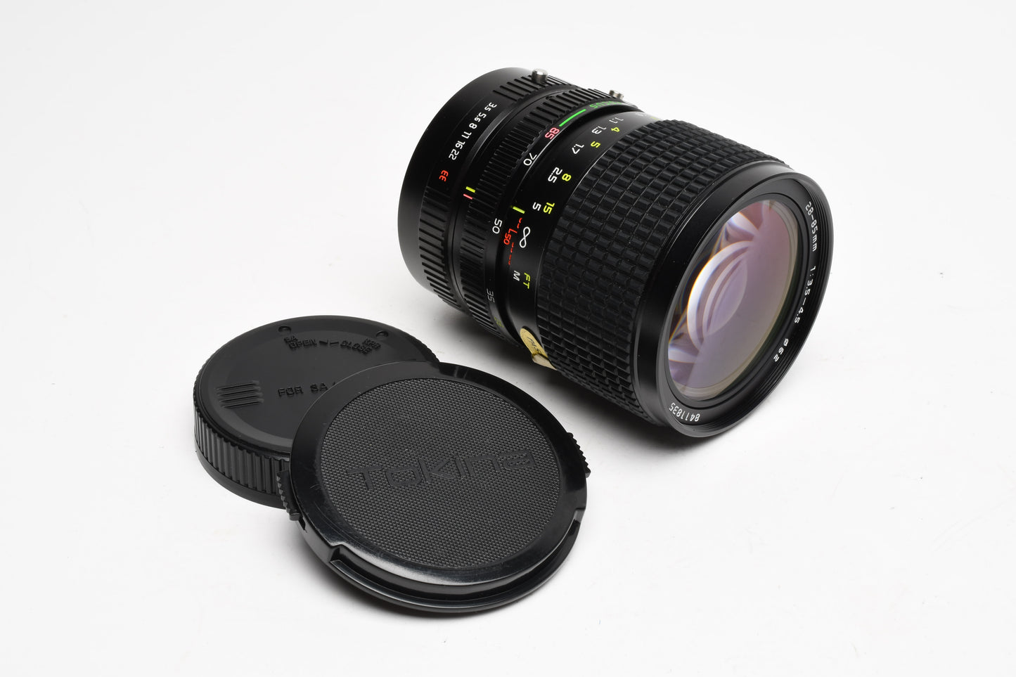 Tokina AT-X 28-85mm f3.5-4.5 lens, Konica AR Mount, Nice