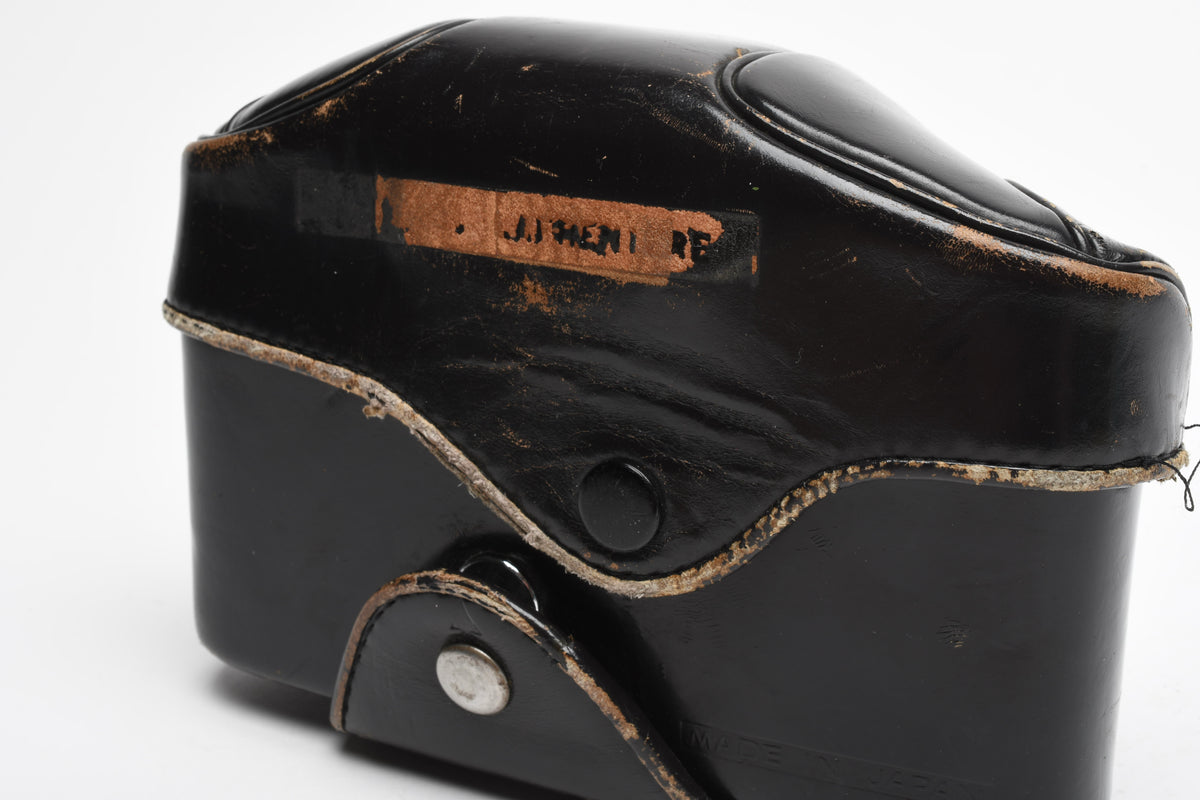 Minolta SRT series original leather case, Still good!