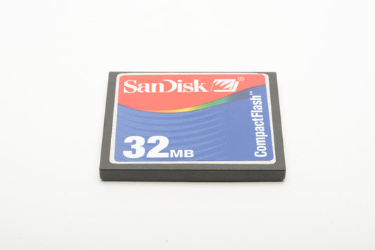 2X Sandisk 32MB CF cards in jewel cases