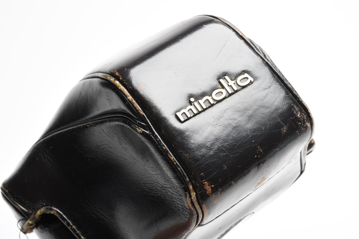 Minolta SRT series original leather case, Still good!