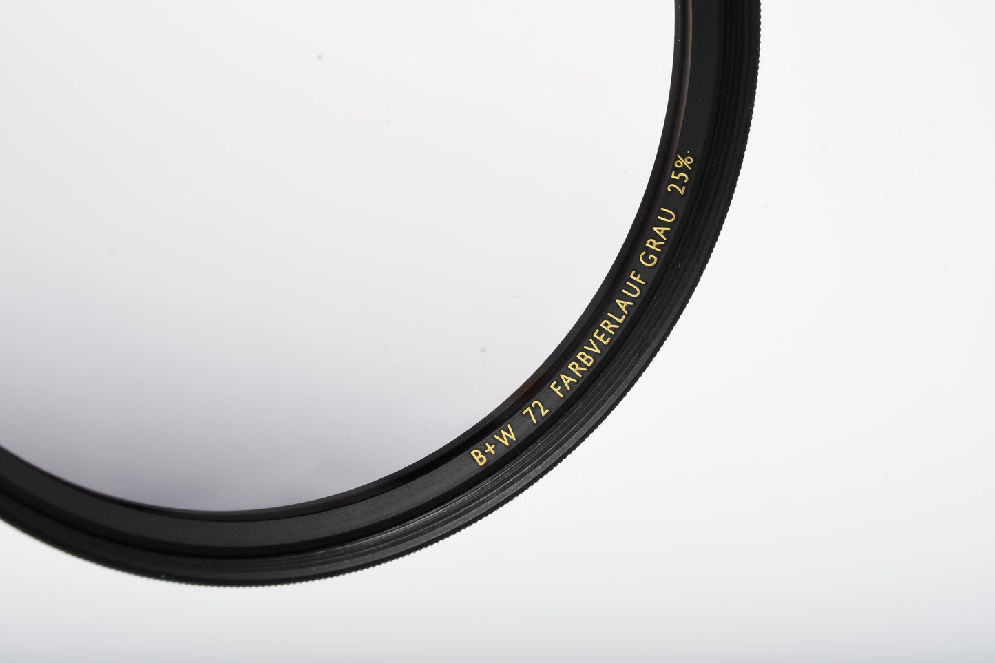 B+W 72mm F-Pro Graduated Gray 25% Farbverlauf Grau Filter in jewel case