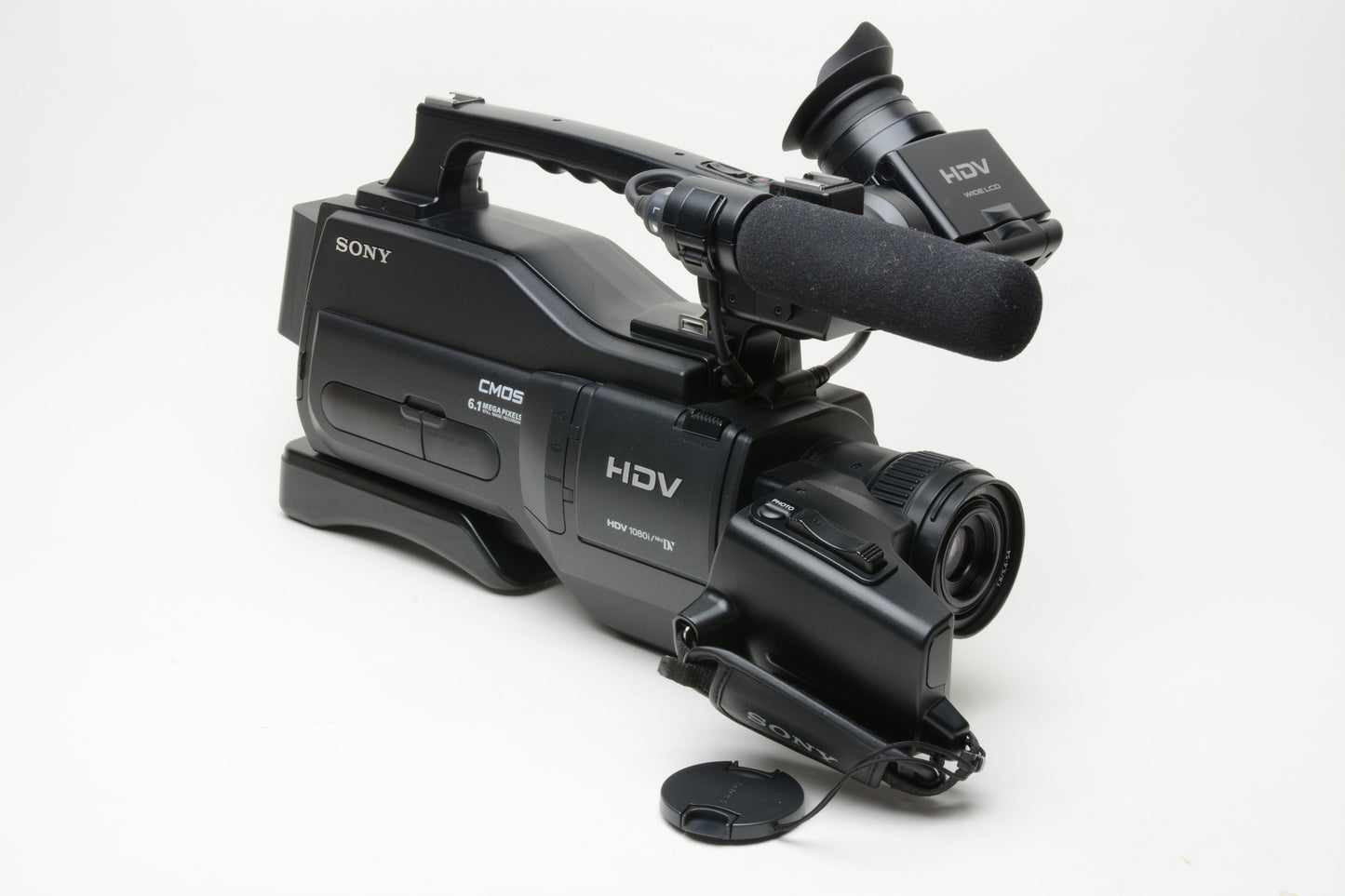 Sony HVR-HD1000U HD 1080i Shoulder Mounted Mini DV Camcorder w/Zeiss lens