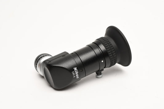 Nikon DR-4 Right Angle Viewing Attachment w/ Eye Cup, Cap, Instructions