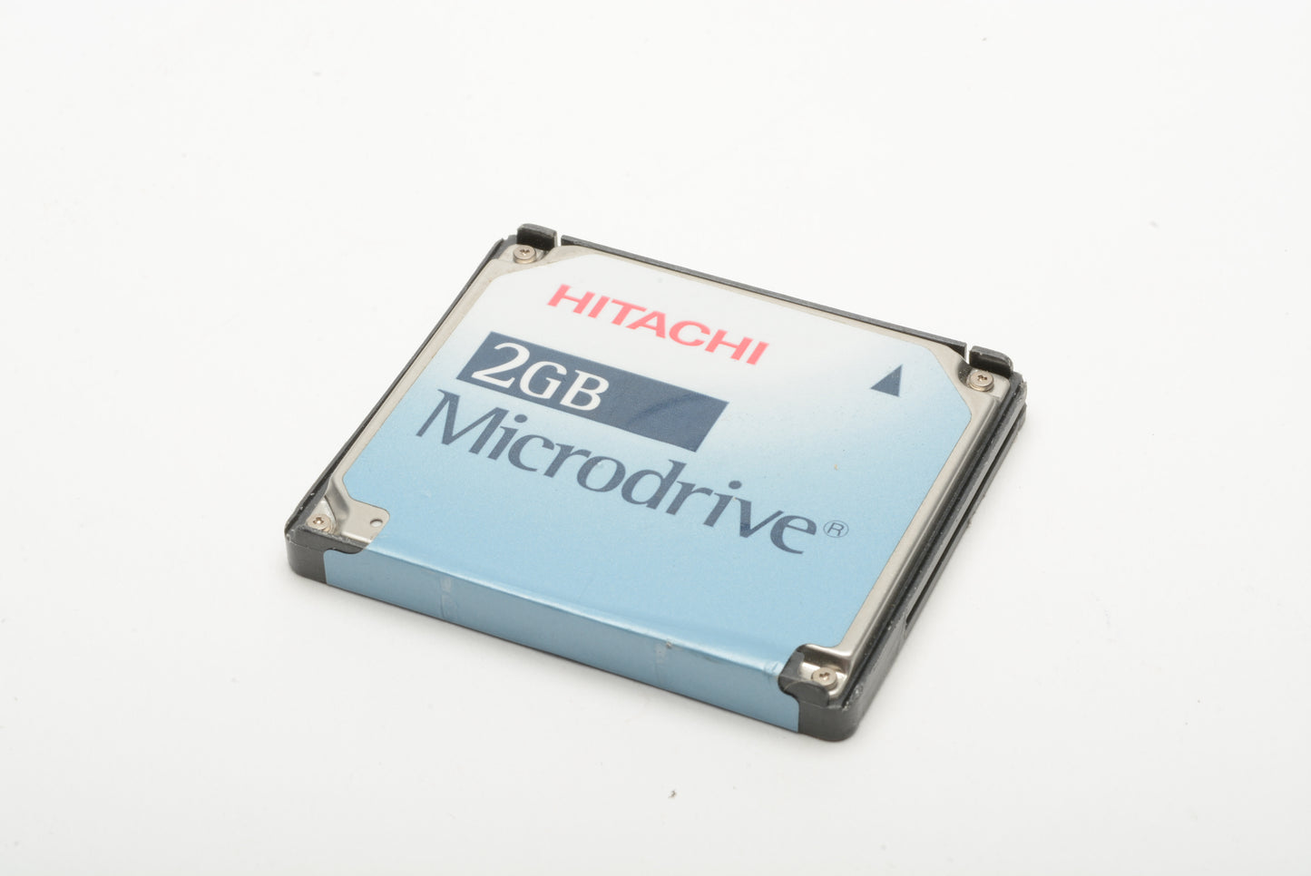 Hitachi 2GB Microdrive Type 2CF+ card in jewel case