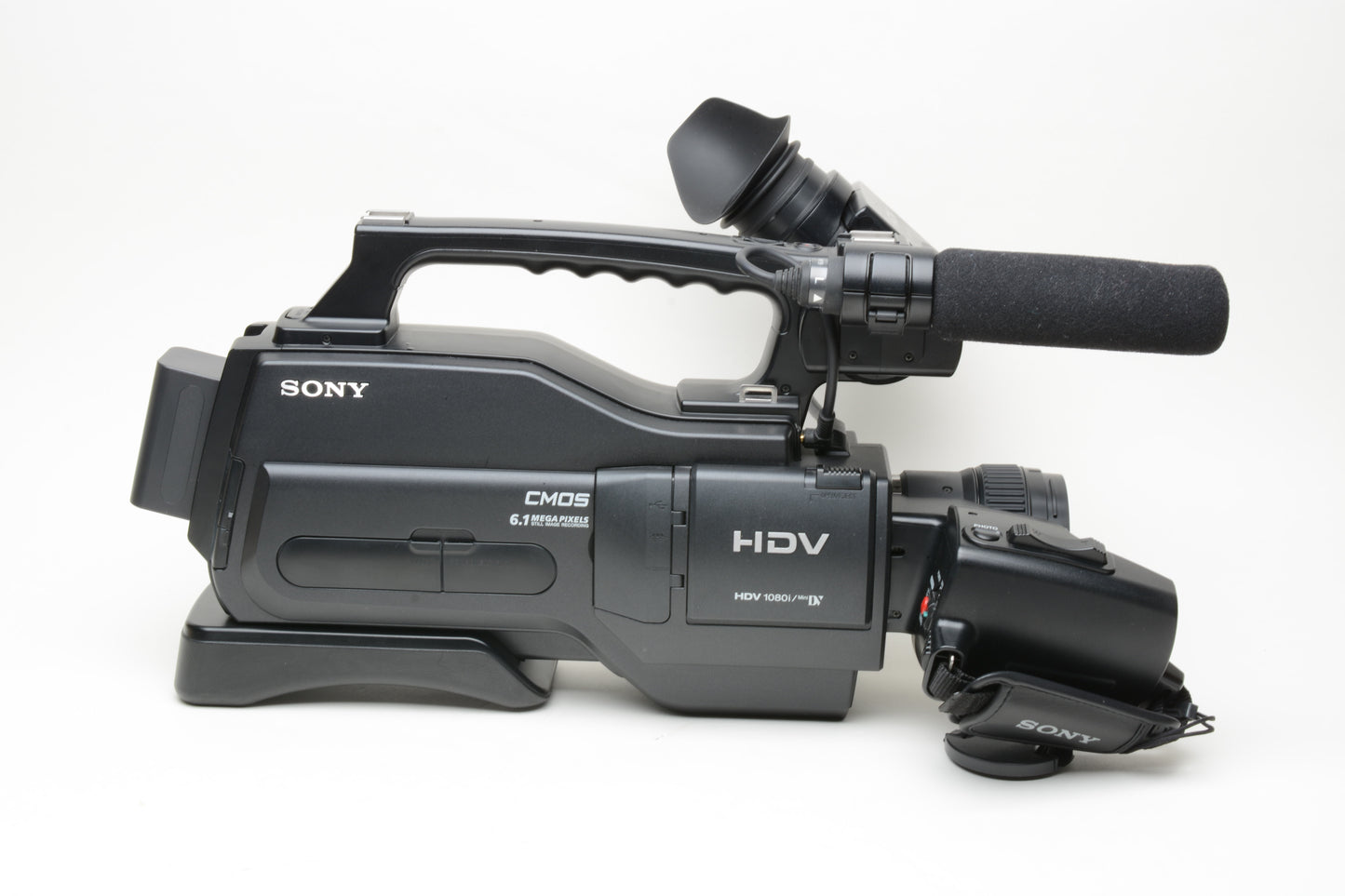 Sony HVR-HD1000U HD 1080i Shoulder Mounted Mini DV Camcorder w/Zeiss lens