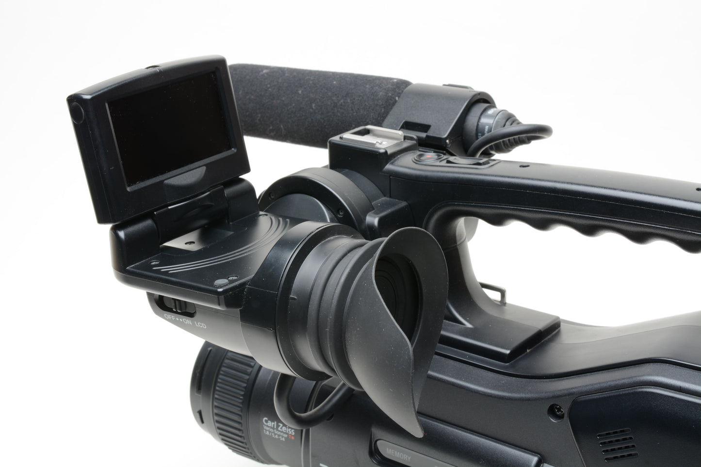 Sony HVR-HD1000U HD 1080i Shoulder Mounted Mini DV Camcorder w/Zeiss lens