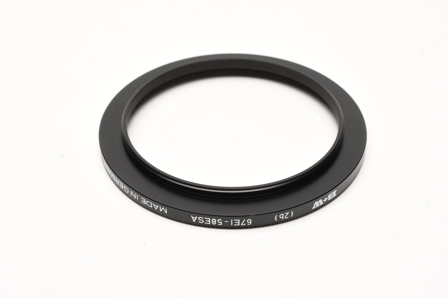 B+W (2b) 67EI -58ESA 67mm to 58mm step-down ring in jewel case, Mint
