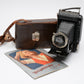 Voigtlander RF Bessa 6x9cm camera w/Heliar 10.5cm F3.5, case, tested, Nice!