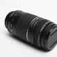 Canon EF 75-300mm f4-5.6 III USM Telephoto zoom lens, Caps