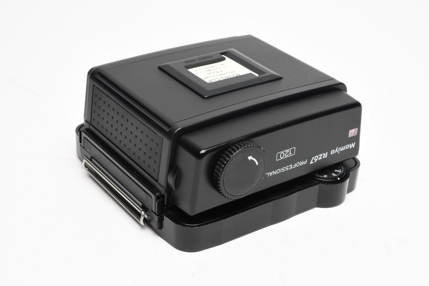 Mamiya 120 Back RZ67 Professional II back, DS, Cap, Mint-