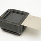 Hasselblad E12 6x6 120 Film Back Holder (Black) Great!