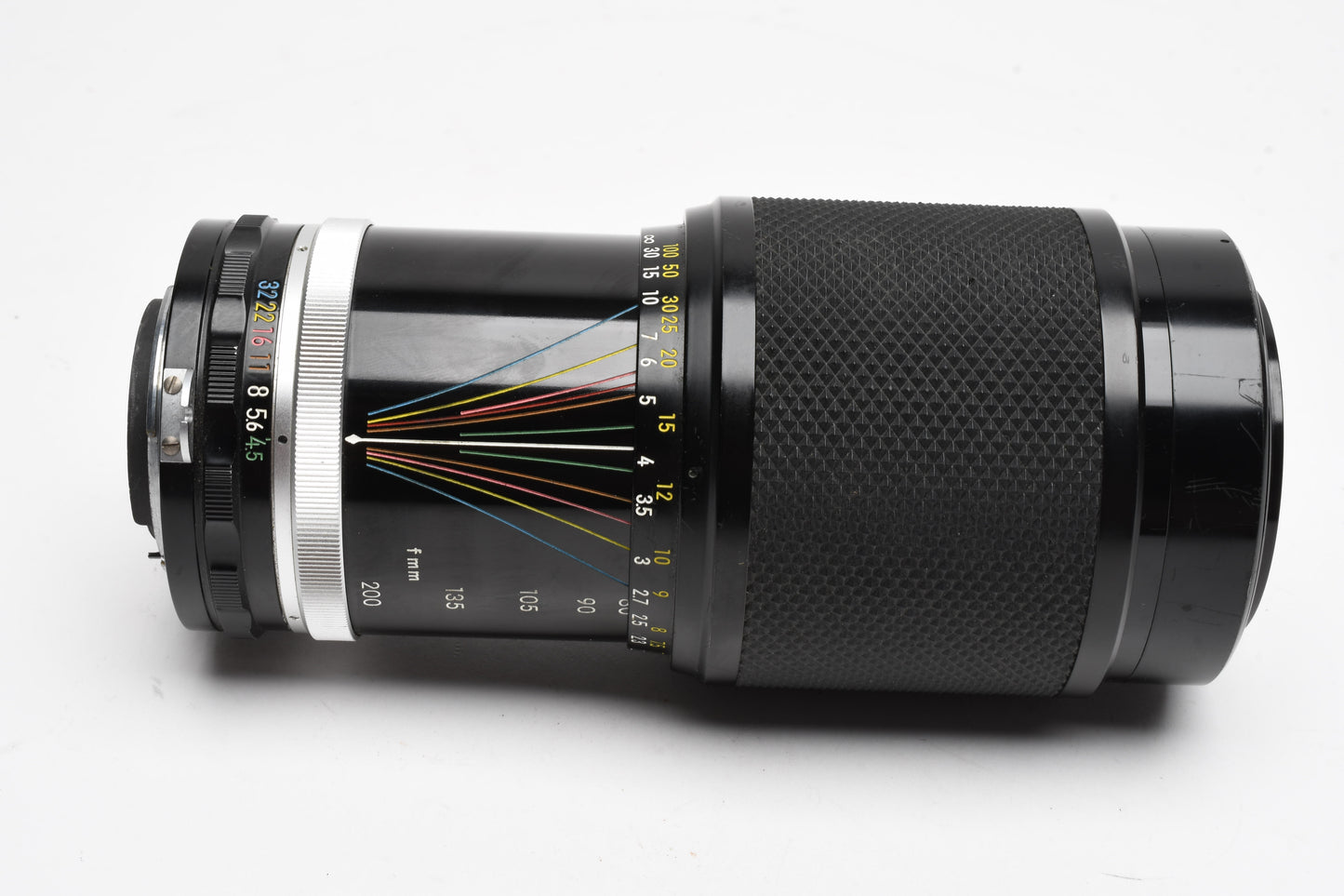 Nikon Nikkor 80-200mm F4.5 Non-Ai Lens +Nikon L1A +Caps, Great!