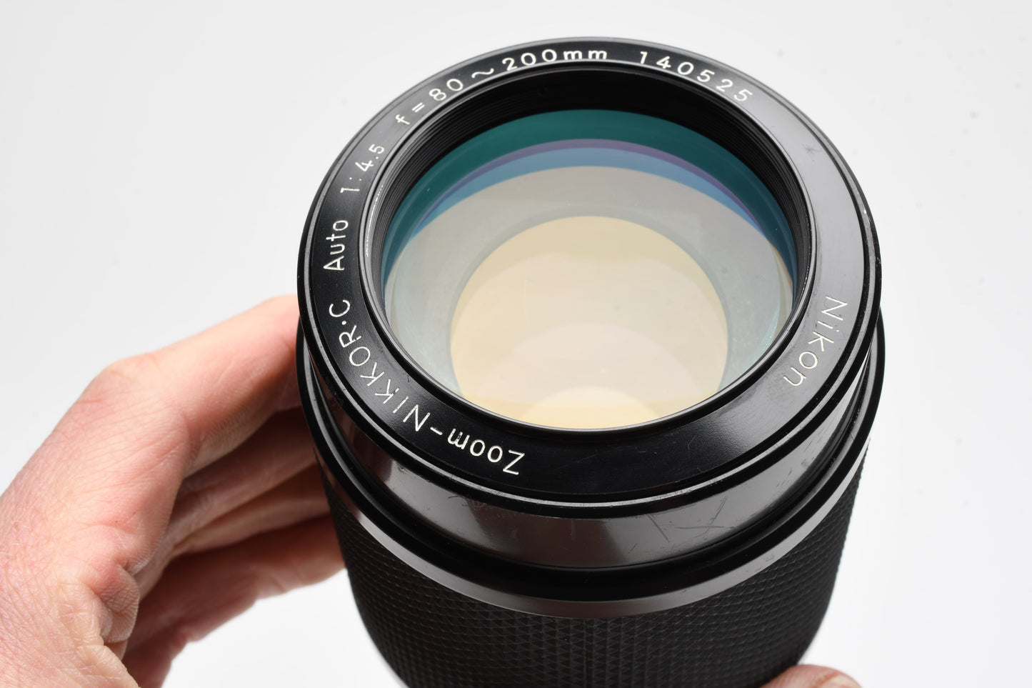 Nikon Nikkor 80-200mm F4.5 Non-Ai Lens +Nikon L1A +Caps, Great!
