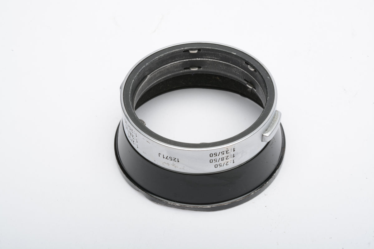 Leitz Clip-on metal reversible lens hood for 35mm f2/f2.8/f3.5 & 50mm Leitz Clip-on metal reversible lens hood for 35mm f2/f2.8/f3.5 & 50mm