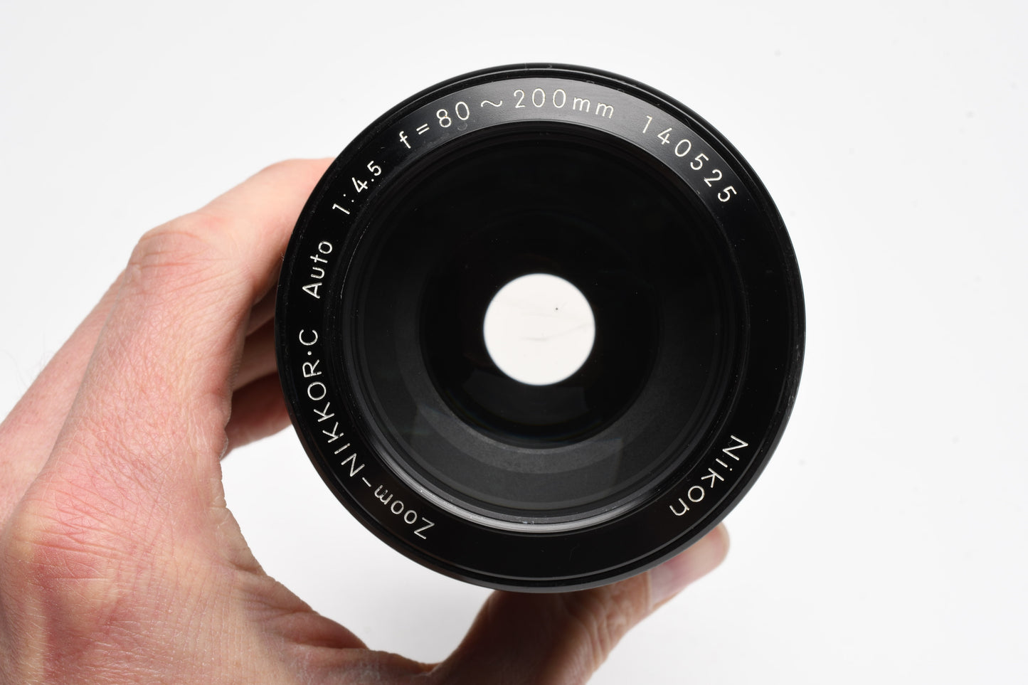 Nikon Nikkor 80-200mm F4.5 Non-Ai Lens +Nikon L1A +Caps, Great!