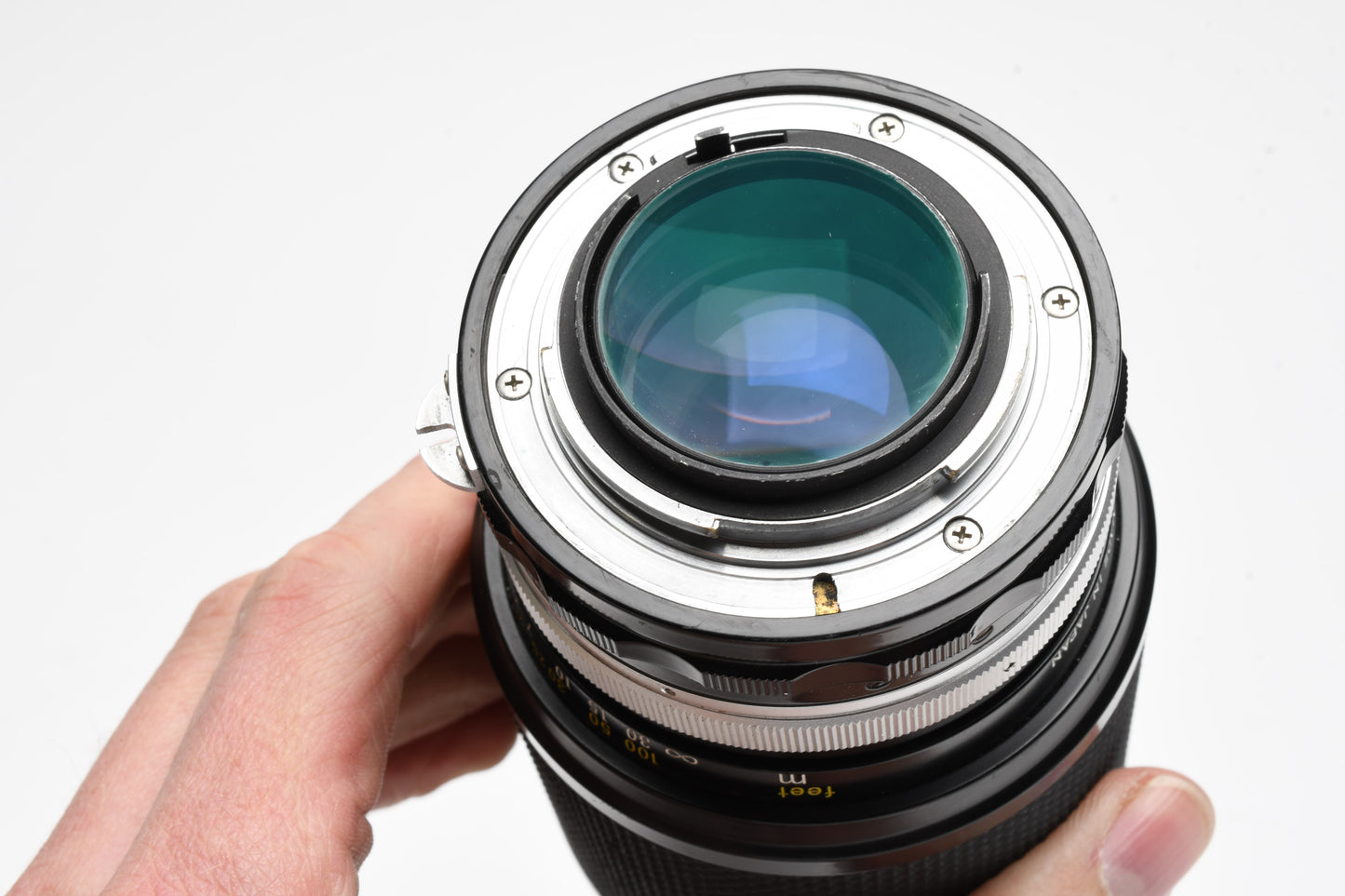 Nikon Nikkor 80-200mm F4.5 Non-Ai Lens +Nikon L1A +Caps, Great!