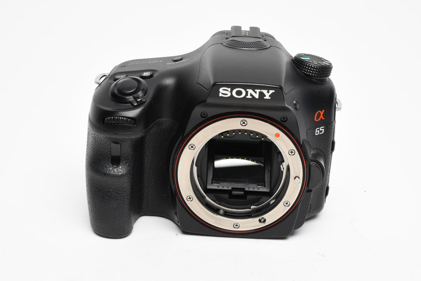 Sony A65 SLT-A65V DSLR Body, batt, charger, strap, only 6069 acts!