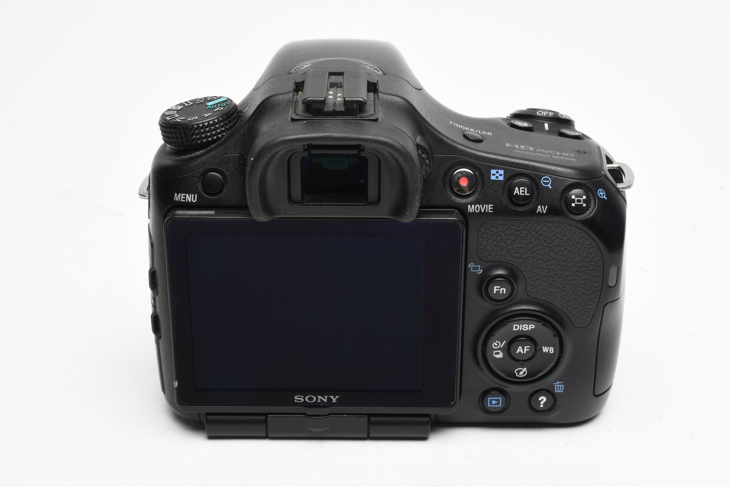 Sony A65 SLT-A65V DSLR Body, batt, charger, strap, only 6069 acts!
