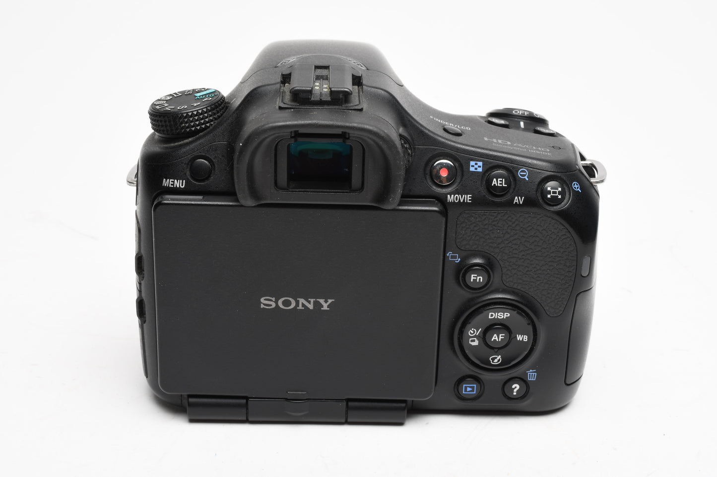 Sony A65 SLT-A65V DSLR Body, batt, charger, strap, only 6069 acts!