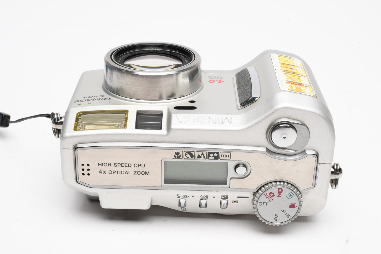 Minolta Dimage S404 4MP Digital Point&Shoot, Boxed, Tested