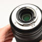 Olympus 75-300mm f4.8-6.7 II MSC lens Black Micro 4/3 Mount