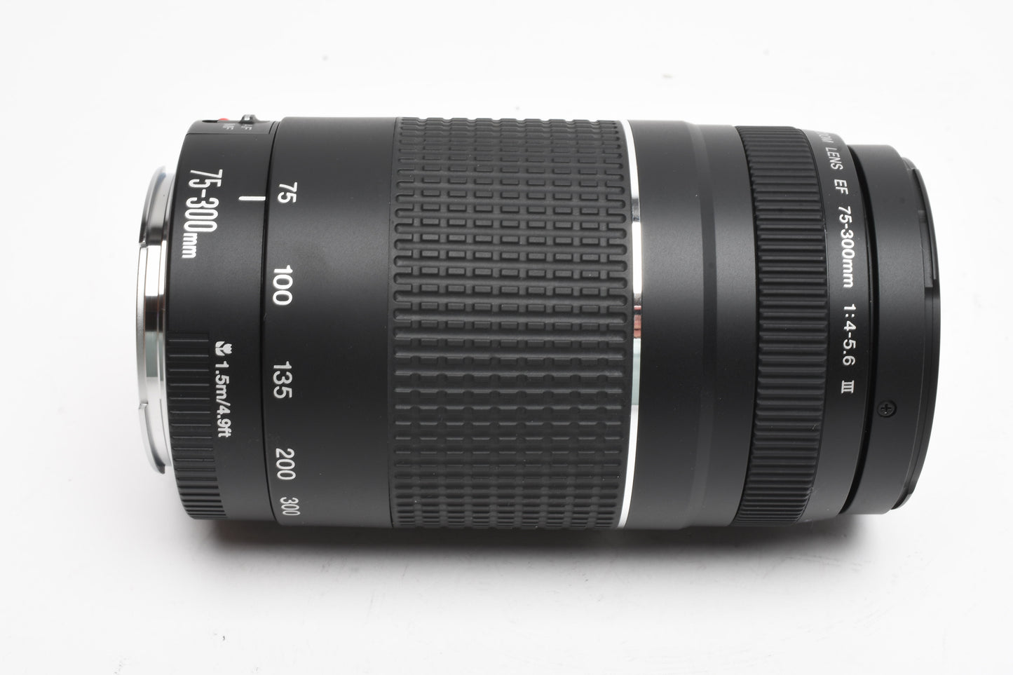 Canon EF 75-300mm f4-5.6 III Telephoto zoom, caps, Clean!