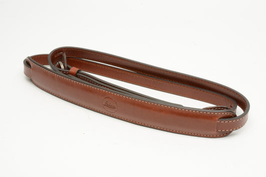 Leica leather camera carrying strap (Vintage Brown) #18764 NIB