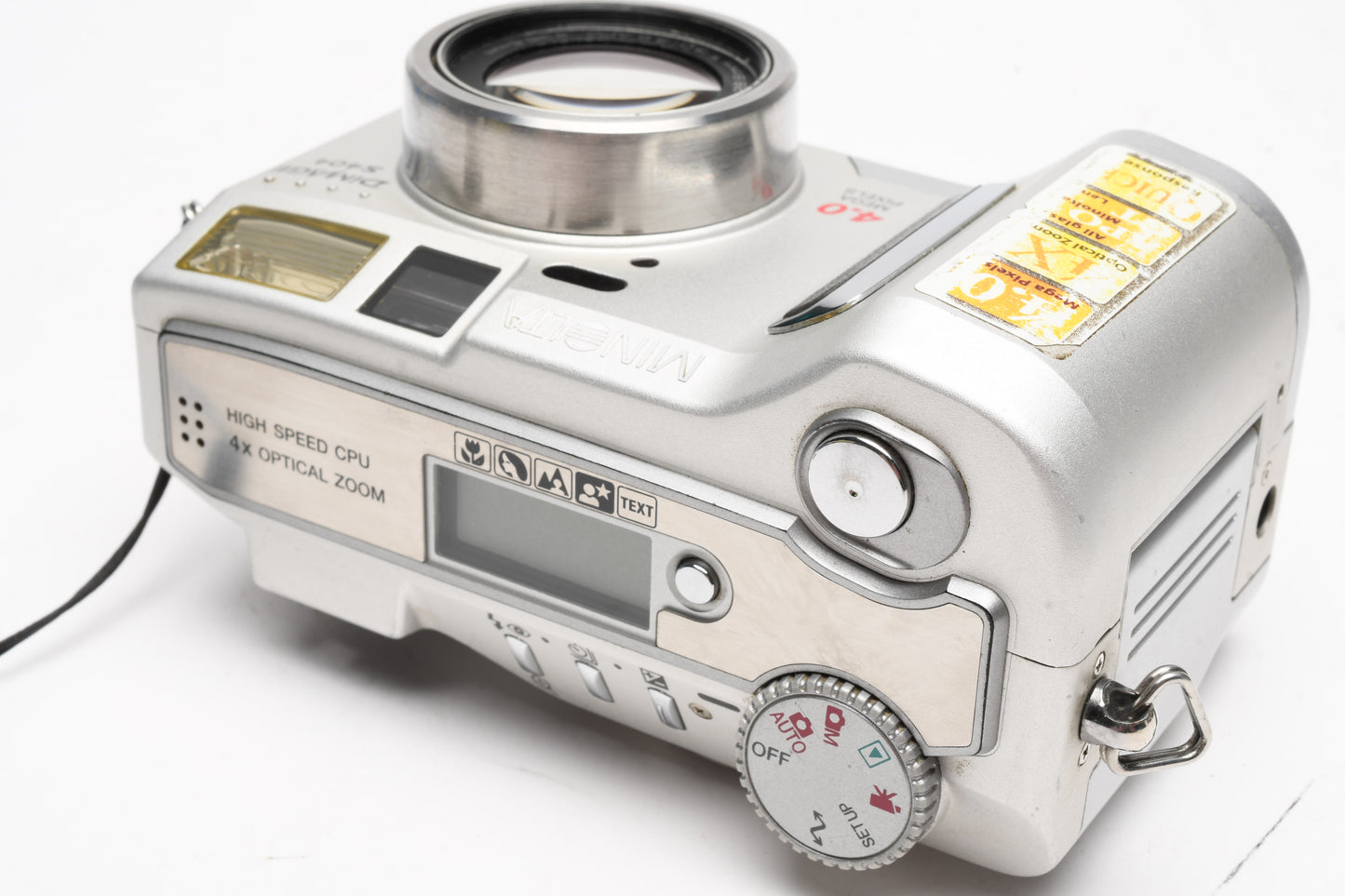 Minolta Dimage S404 4MP Digital Point&Shoot, Boxed, Tested