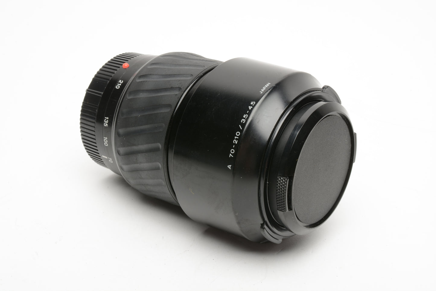 Minolta Maxxum AF 70-210mm f3.5-4.5 zoom, caps, UV, hood, Sony A mount