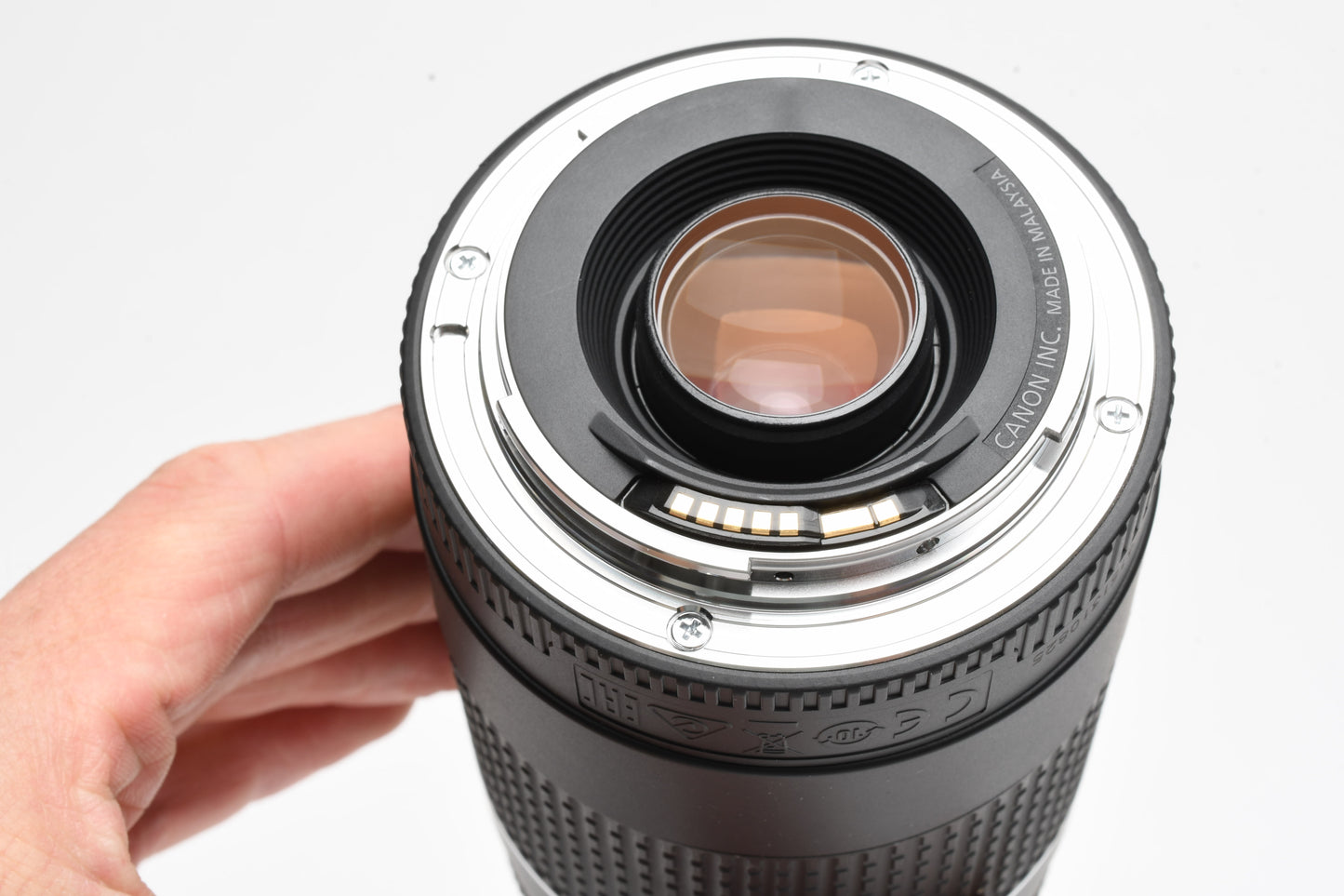 Canon EF 75-300mm f4-5.6 III Telephoto zoom, caps, Clean!