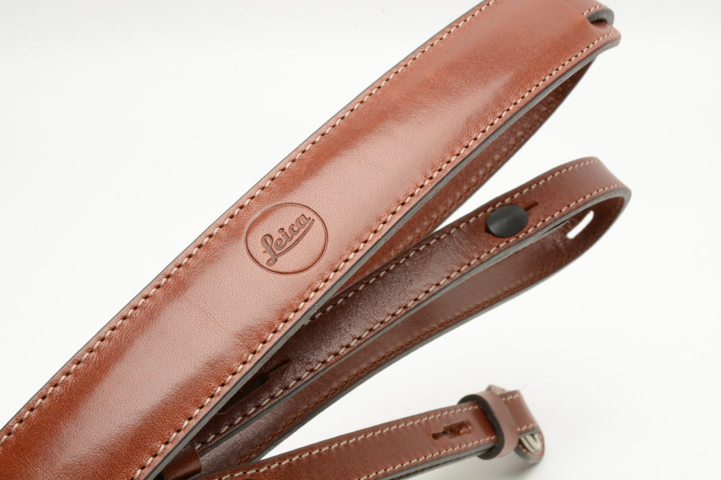 Leica leather camera carrying strap (Vintage Brown) #18764 NIB