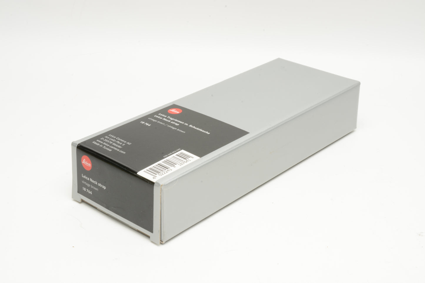 Leica leather camera carrying strap (Vintage Brown) #18764 NIB