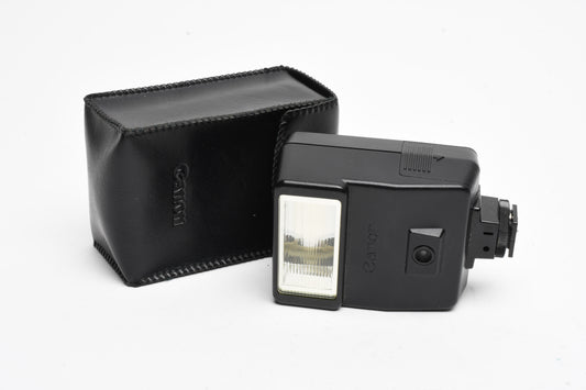Canon 155A Speedlite flash, Tested, Great, w/Case