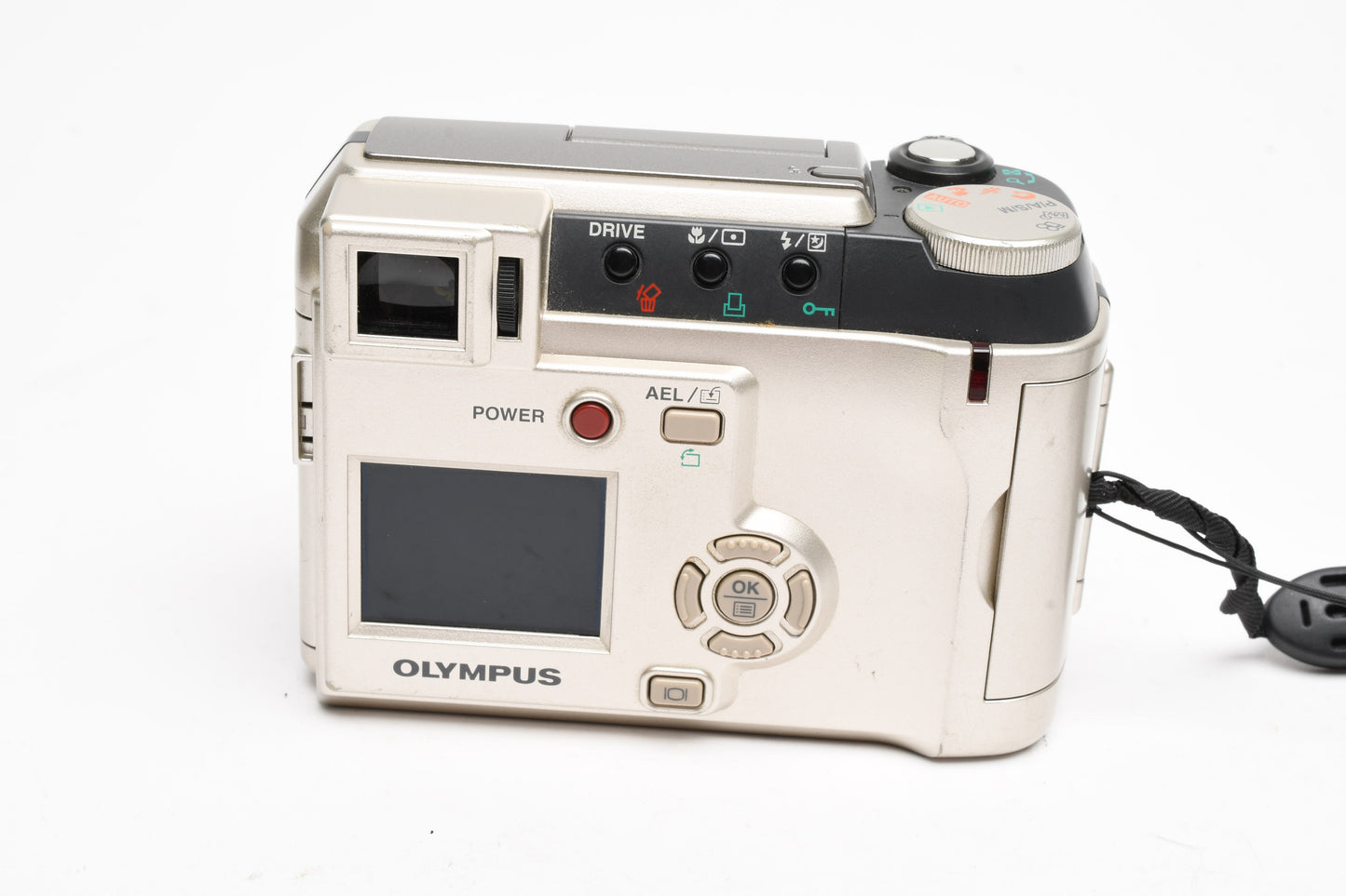 Olympus C-720 3MP Camedia Digital Point&Shoot w/Case, cap, card, Tested
