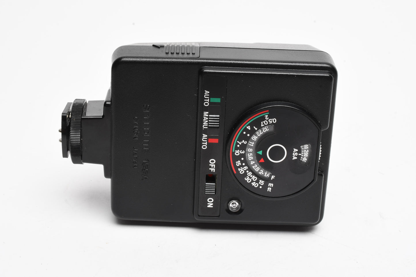 Canon 155A Speedlite flash, Tested, Great, w/Case