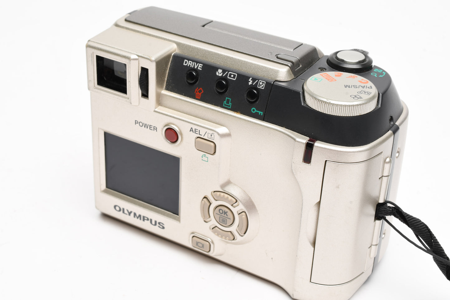 Olympus C-720 3MP Camedia Digital Point&Shoot w/Case, cap, card, Tested